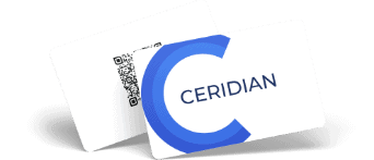 Ceridian digital business card qr code