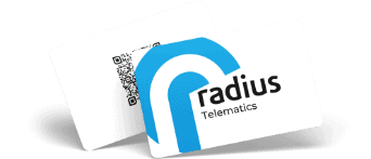 Radius digital business card